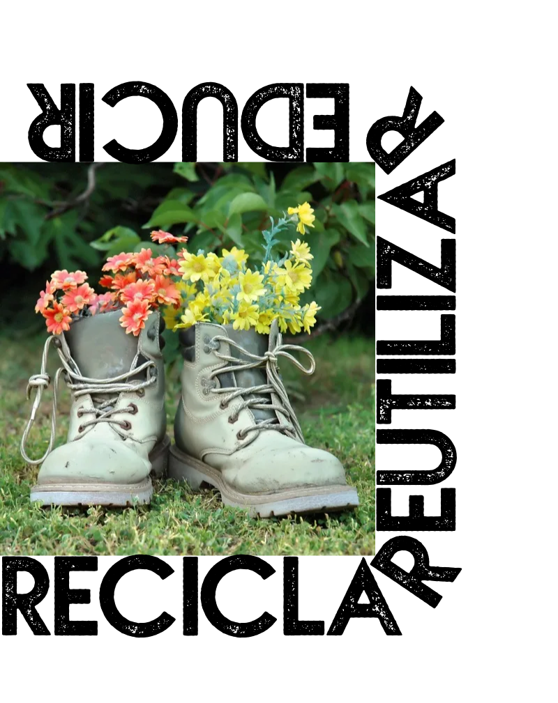 como decorar jardines con reciclaje 30882 600